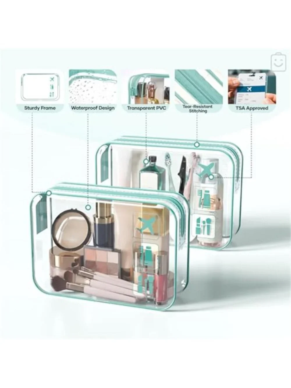 Compression Packing Cubes Travel Organizer Set Luggage Storage Bags 11Pc